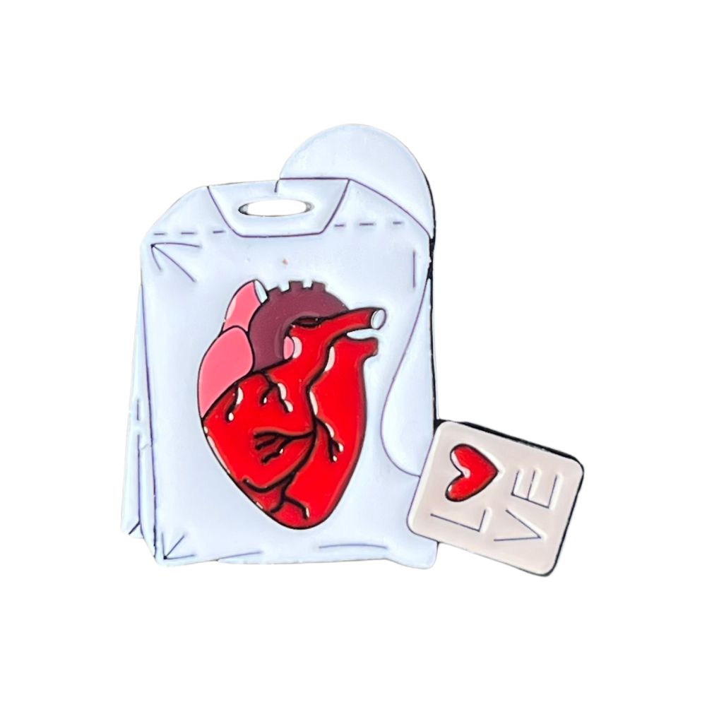 Pin Corazón de Bolsita de Té
