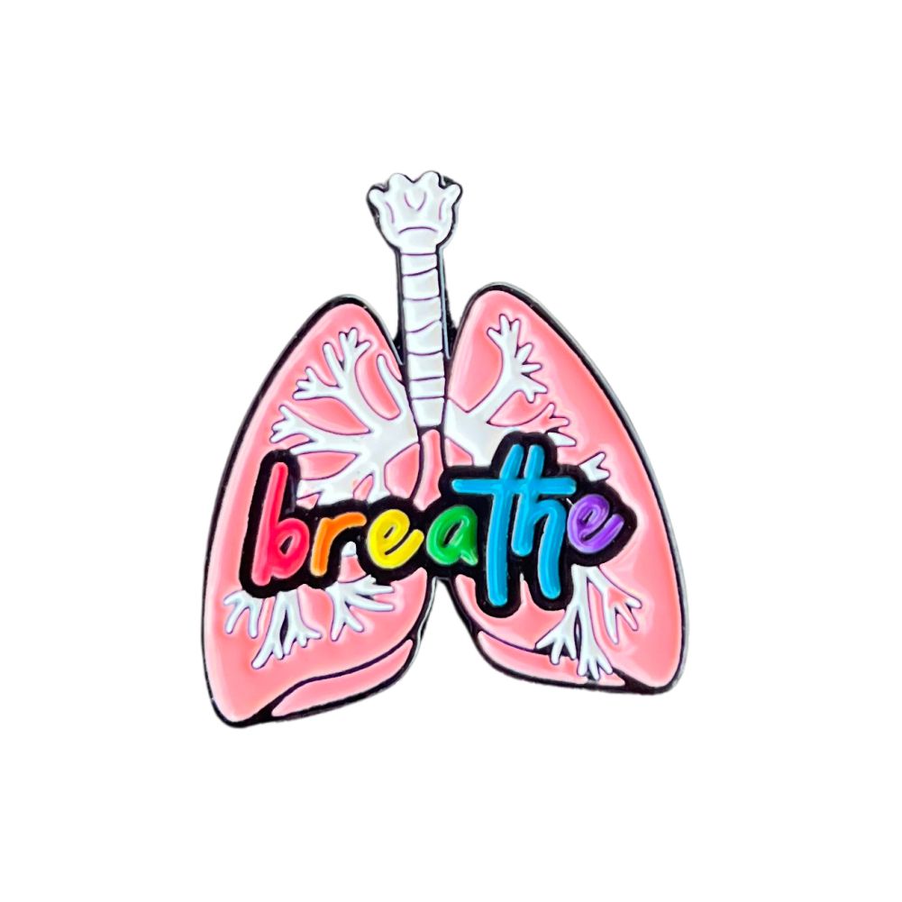 Pin Pulmones de Arcoíris