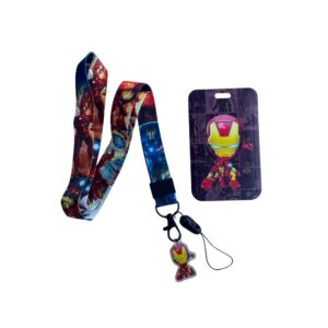 Porta Carnet Iron Man Infantil