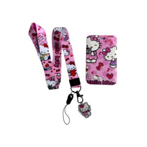 Porta Carnet Hello Kitty Moño