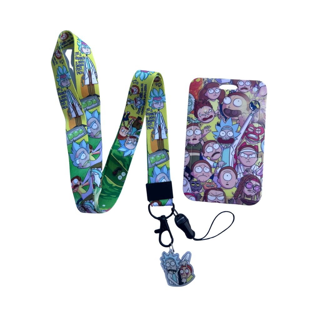 Porta Carnet Rick y Morty