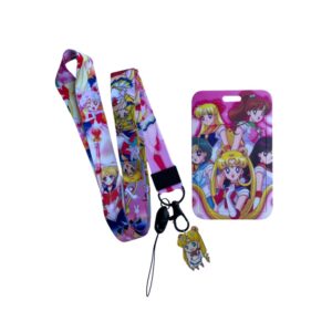 Porta Carnet Saylor Moon y Amigas