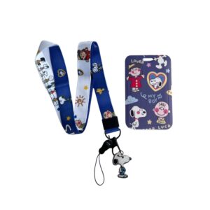 Porta Carnet Snoopy infantil