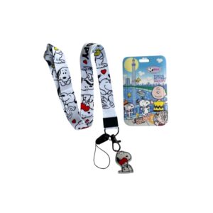 Porta Carnet Snoopy y Charly