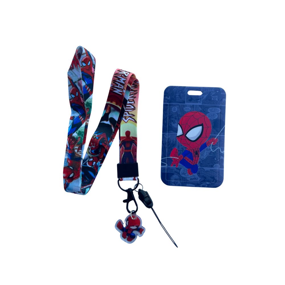 Porta Carnet Spider Man Infantil