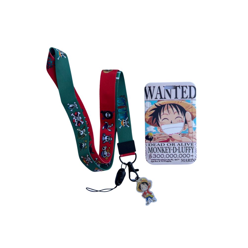 Porta Carnet one Piece Wanted